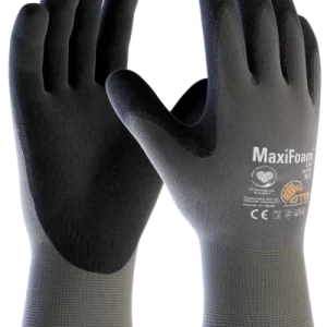 Industrial-use ATG MaxiFoam Lite 34-900 hand protection gloves