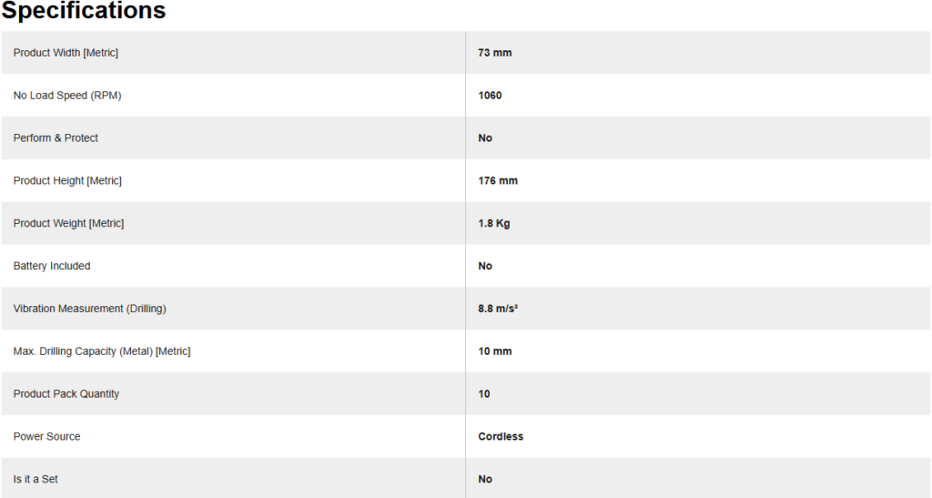 "/Compact DeWalt DCH172N hammer drill for masonry