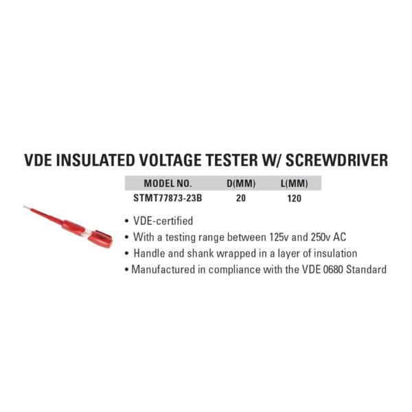 STMT77873-23B VDE TESTER - Image 5
