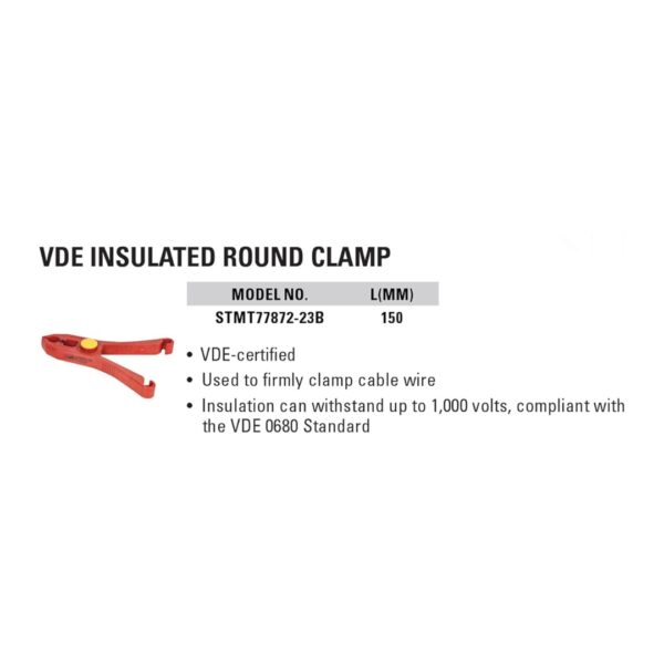 STMT77872-23B VDE ROUND CLAMP - Image 6
