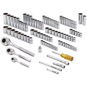 J47101 1/4", 3/8" & 1/2" DRIVE 101 PIECE SOCKET SET