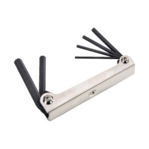 J4973 6 PIECE METRIC LONG FOLDING HEX KEY SET