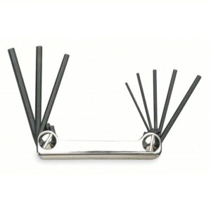 J4992 8 PIECE FOLDING HEX KEY SET: 050-5/32"