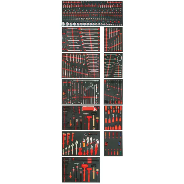 JCS-0613MASBX3K PROTO®613PC MASTER SET KITTED EXPLOSION