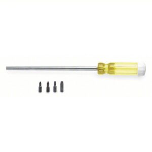 J9224 5 PIECE MAGNETIC SCREWDRIVER BIT SET - LONG REACH