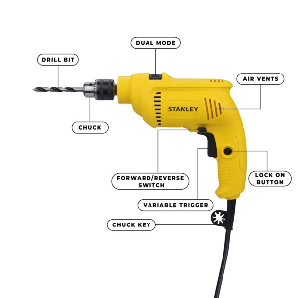 550W Drill Mechanical tool kit - Image 4