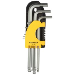 9 PC LONG SPHERICAL HEAD HEX KEY SET - METRIC STMT94162-8