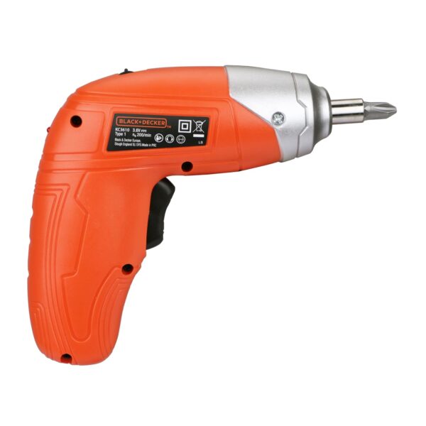 3.6V NiCd Screwdriver + 10 Bit Sets - Image 2