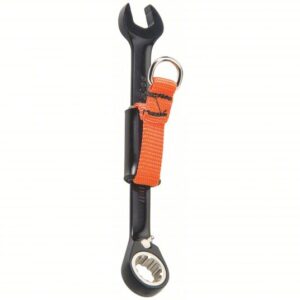 JSCVM07-TT TETHER-READY BLACK CHROME COMBINATION REVERSIBLE RATCHETING WRENCH 7 MM - SPLINE