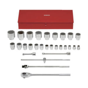 J57104A PROTO®29PC 1IN DR 12PT SKT SET SAE