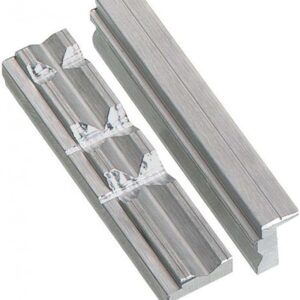 1223.M2 VICE JAWS - ALUMINUM WITH PRISM 150MM