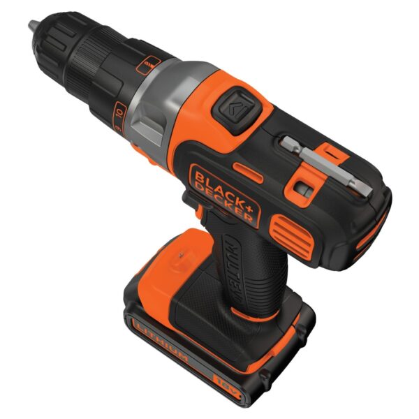 MT218K-GB Multievo 18V Drill driver with 1 Lion 1.5 AH battery (Next Gen) - Image 7
