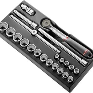 PL.L05 PLASTIC TRAY LARG SOCKET LEVEL 2 INCH