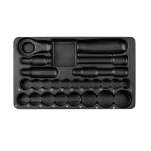 PL.M01 PLASTIC TRAY MEDIUM SOCKET LEVEL 3 MM