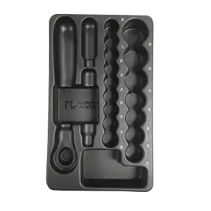 PL.M02 PLASTIC TRAY MEDIUM SOCKET LEVEL 2 MM
