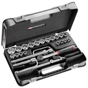 S.161-3P6U 1/2' SOCKET SET 6PT IN S.161B 25PC