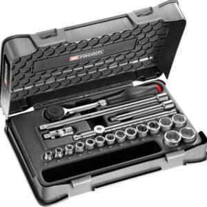 S.360-3P6 1/2' SOCKET SET 6PT MM S.360 23PC