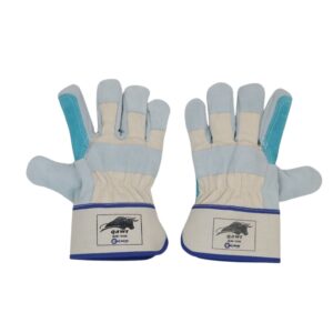 QAWI 55-110 Split Leather Palm Gloves—durable split leather gloves.