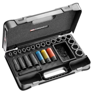 NS.550BPB 1/2' IMPACT SOCKET SET 6P 10-32MM