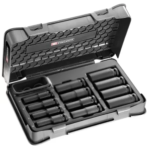 NSDL.405A 1/2' IMPACT SOCKET SET 12P DEEP 10-24MM